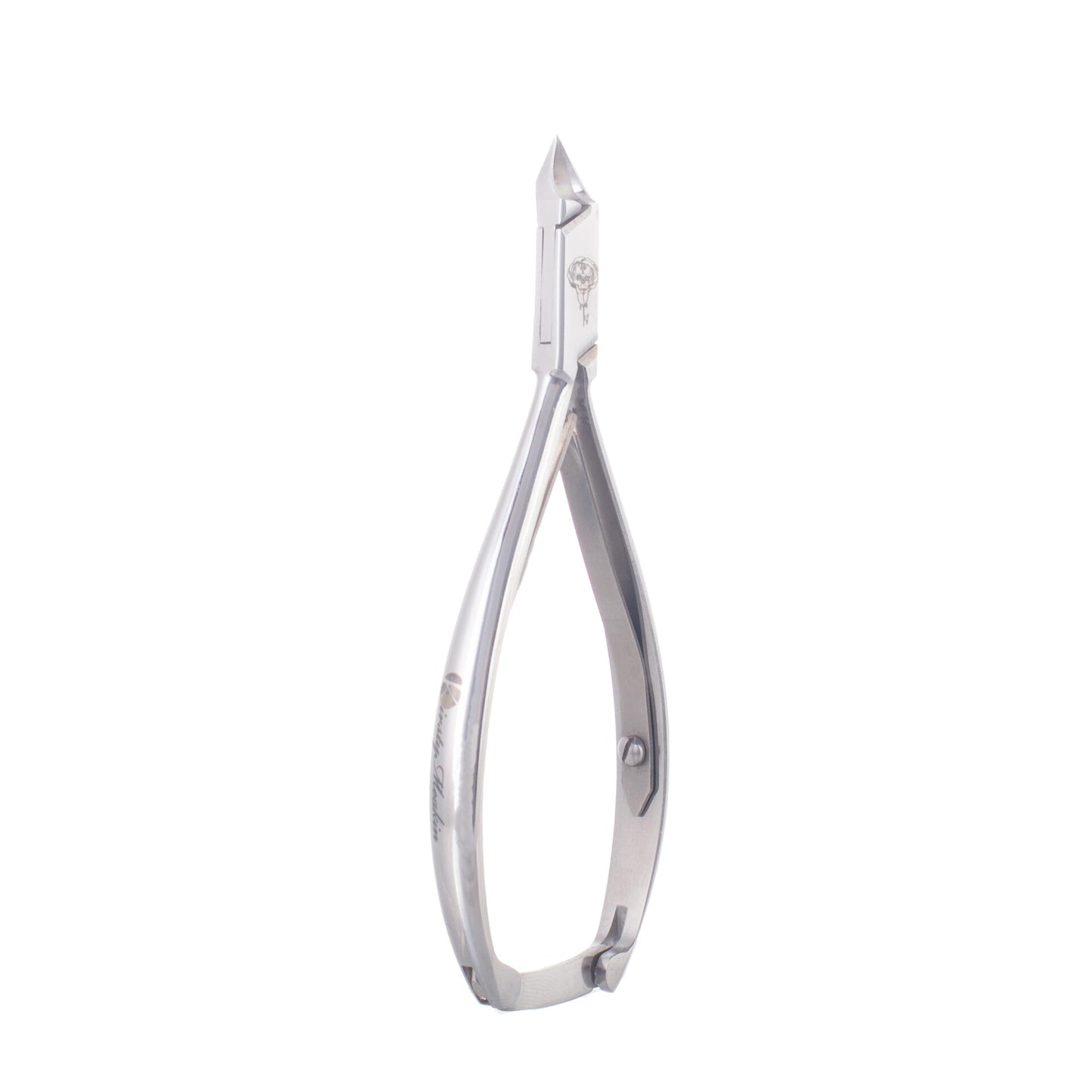 Precision Nippers With Curved Handles Stainless Steel